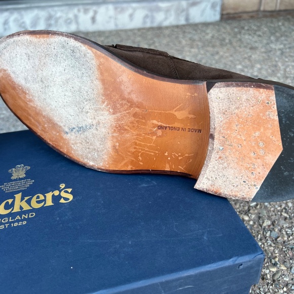 Trickers James Penny Loafer - Chocolate Suede UK 11 - Picture 7 of 10